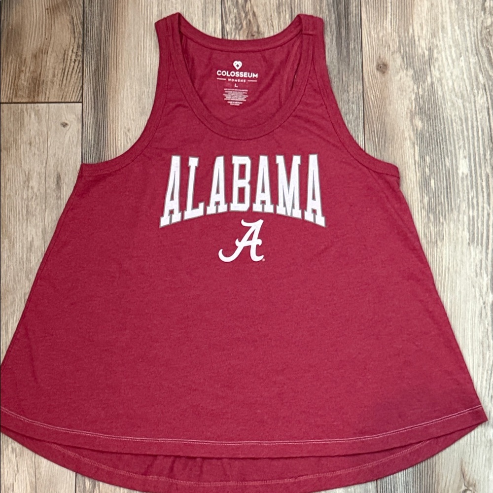 Colosseum Alabama Tank Top - Crimson Tide